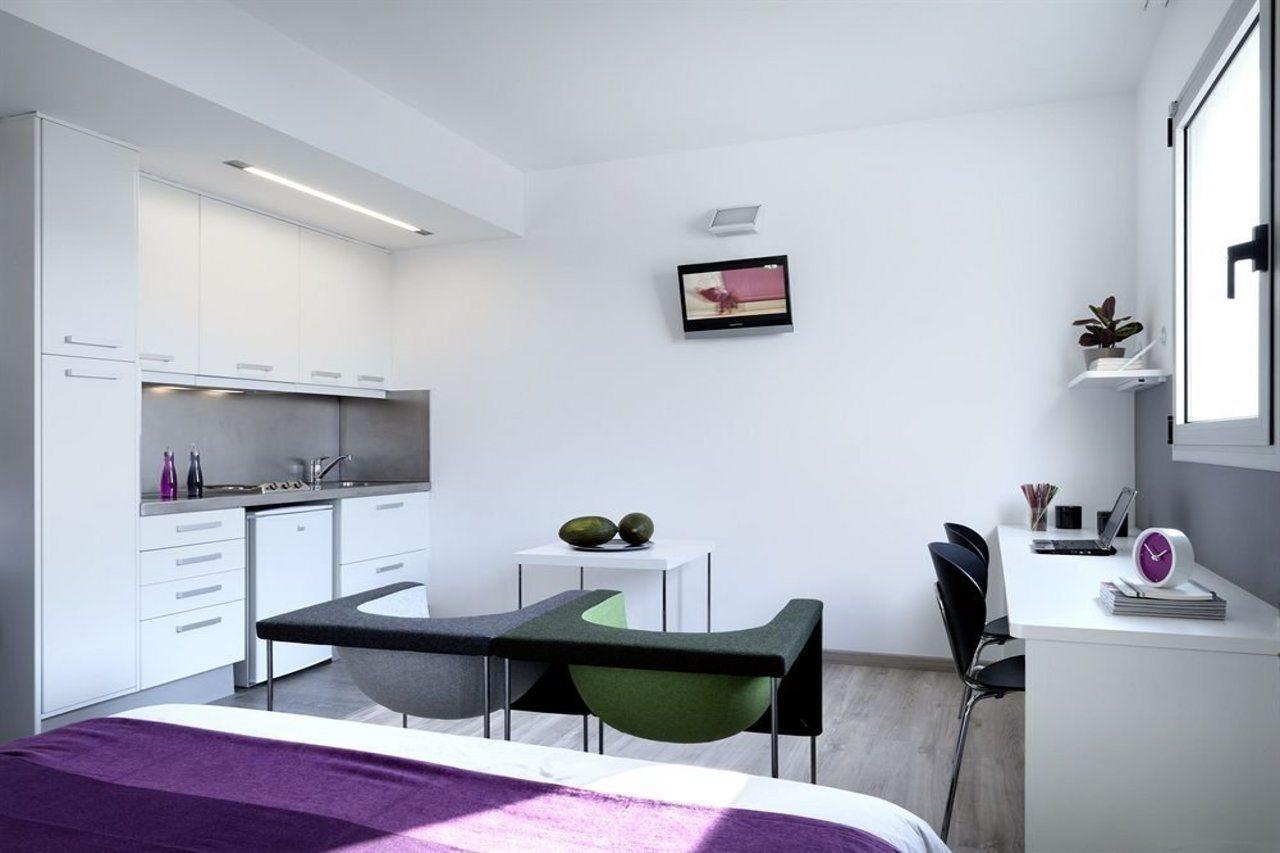 Residencia Melon District Marina Hotel Barcelona Ngoại thất bức ảnh