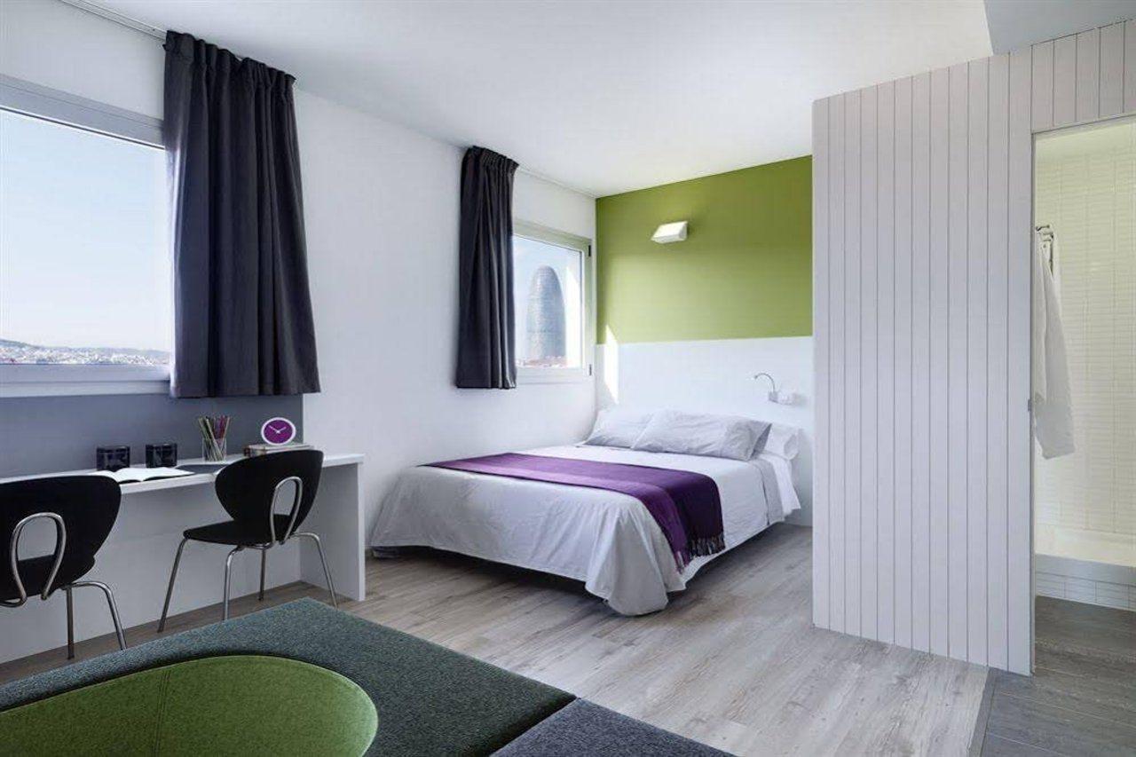 Residencia Melon District Marina Hotel Barcelona Ngoại thất bức ảnh